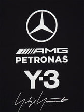 Y-3 Black Mercedes Logo Graphic T-Shirt