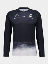 Y-3 Black Mercedes Long Sleeve T-Shirt