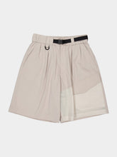 Y-3 Light Brown Belted Utility Shorts