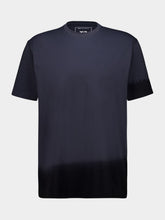 Y-3 Night Grey and Black Dipped Regular T-Shirt
