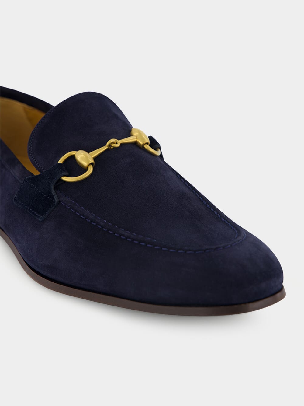 Jordaan Navy Suede Loafers