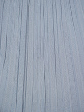 Zimmermann Blue Lurex Waverly Rib Midi Skirt