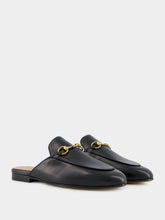 Gucci Princetown Black Leather Slipper