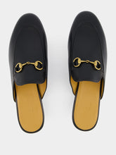 Gucci Princetown Black Leather Slipper