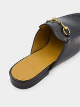 Gucci Princetown Black Leather Slipper