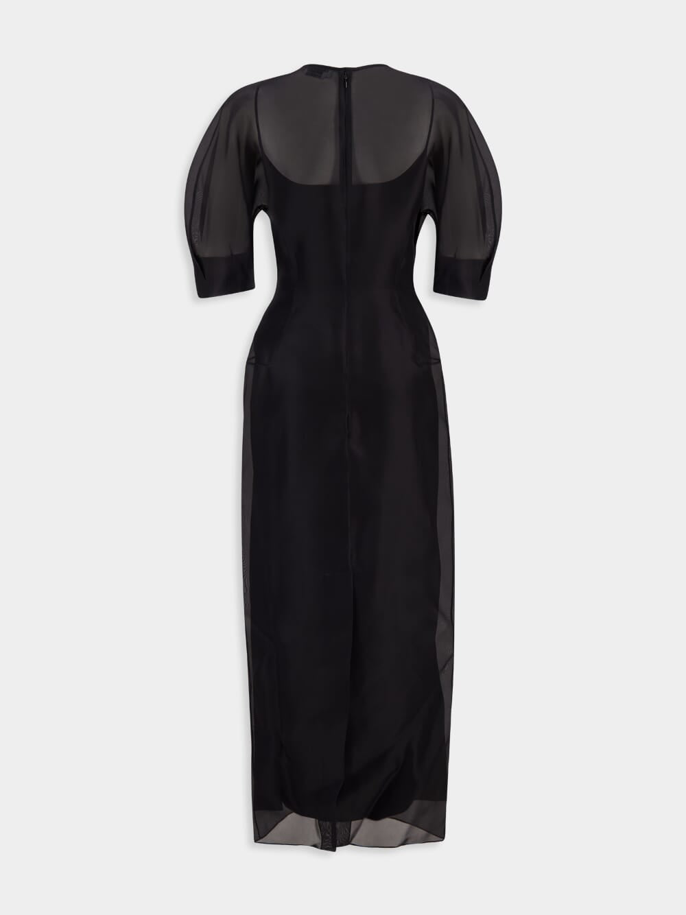 Black Coretta Sheer Dress