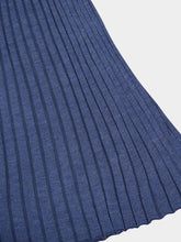 Gabriela Hearst Denim Blue Eyot Knit Dress