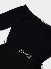 Gabriela Hearst Wool Kurt Knit Pleated Dress