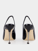 Manolo Blahnik Minza Black Slingback Sandals