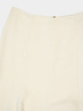 Gabriela Hearst Ivory Selma Silk Tweed Maxi Skirt