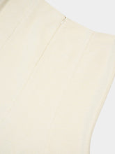 Gabriela Hearst Ivory Selma Silk Tweed Maxi Skirt