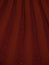 Gabriela Hearst Burnt Sienna Kurt Knit Maxi Dress