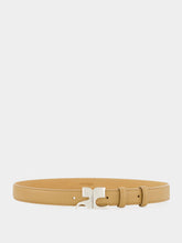 Courrèges Bronze AC Leather Belt
