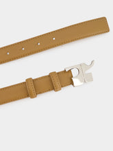 Courrèges Bronze AC Leather Belt