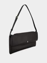 Courrèges Black Leather Cuff Clutch