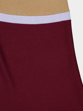 Gabriela Hearst Flaminius Knit Dress in Bordeaux Multi
