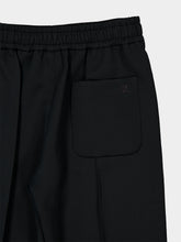 Courrèges Black Snap Twill Flared Trousers