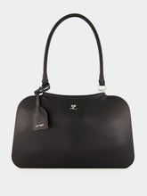 Courrèges Black Shadow Leather-Effect Shoulder Bag