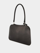 Courrèges Black Shadow Leather-Effect Shoulder Bag