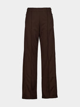 Courrèges Chocolate Interlock Tracksuit Sweatpants