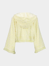Zimmermann Yellow Cream Coco Towelling Hooded Top