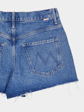 Mother The Main Course Short Fray Denim Shorts