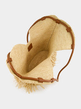 Zimmermann Natural Goldentime Medium Raffia Fringe Tote