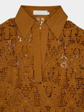 Zimmermann Biscuit Coco Lace Tunic Top