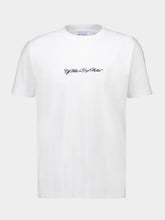 Off-White White Slim Fit Script Arrow T-Shirt