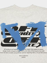 Off-White Pale Blue Half Arrow Skate Cotton T-Shirt