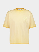 Off-White Golden Yellow Stroke 2 Arrow Cotton T-Shirt