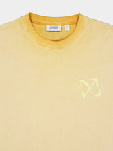 Off-White Golden Yellow Stroke 2 Arrow Cotton T-Shirt
