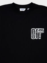 Off-White Black Motion Arrow Cotton T-Shirt