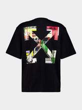 Off-White Black Industrial Arrow Cotton T-Shirt