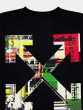 Off-White Black Industrial Arrow Cotton T-Shirt