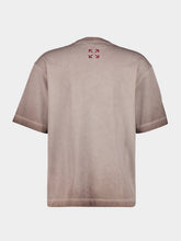 Off-White French Roast Dreaming Narciso Cotton T-Shirt