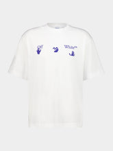 Off-White White Bacco Arrow Cotton T-Shirt