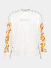 Off-White White City Nature Cotton Long-Sleeved Top