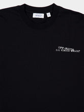 Off-White Black Long-Sleeve Type Machine Arrow Top