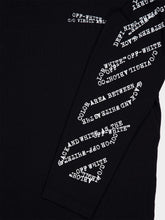 Off-White Black Long-Sleeve Type Machine Arrow Top