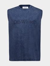 Off-White Bookish Mareado Night Sky Sleeveless Top