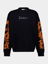 Off-White Black City Nature Cotton Sweatshirt