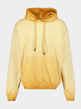 Off-White Golden Yellow Swimming Face Hooded Sweatshirt