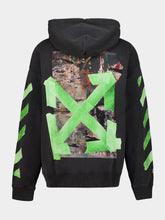 Off-White Vintage Black Bacco Arrow Skate Hooded Sweatshirt