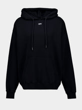 Off-White Black 3D Arrow Spray Skate Hooded Sweatshirt