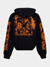 Off-White Black City Nature Hooded Sweatshirt