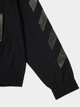 Off-White Black Glossy Arrow Track Jacket