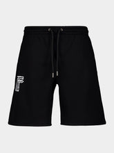 Off-White Black Motion Arrow Skate Cotton Sweatshorts
