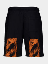 Off-White Black City Nature Skate Sweatshorts