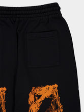 Off-White Black City Nature Skate Sweatshorts